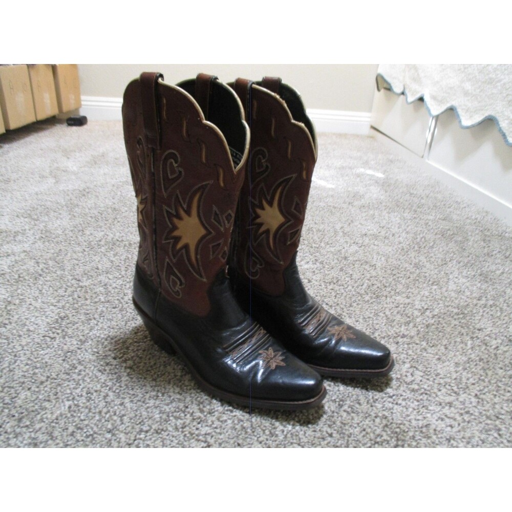 Ariat Heritage Boots Womens 7B Inlay Tall Shaft